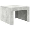 vidaXL Salontafel 50x50x35 cm bewerkt hout betongrijs