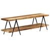vidaXL Tv-meubel 160x40x50 cm massief mangohout