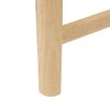 vidaXL Eettafelstoelen 2 pcs Naturel 48 x 49 x 95 cm