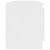 vidaXL Tv-meubel 120x30x35,5 cm bewerkt hout wit