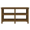 vidaXL Werkbank 142,5x50x80 cm massief grenenhout honingbruin