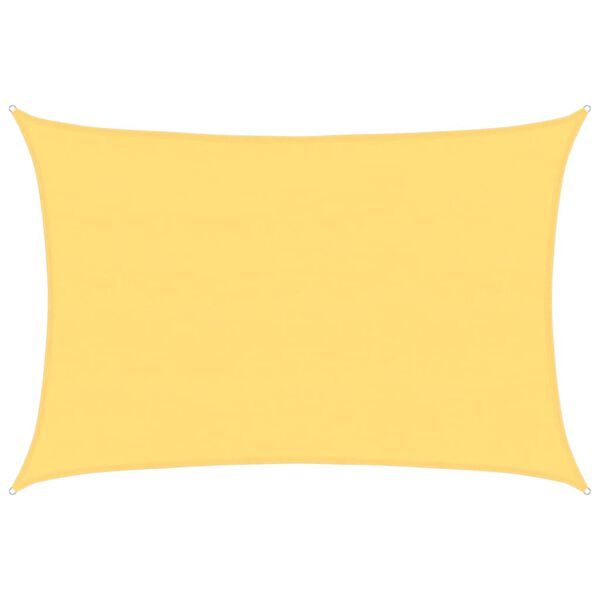 vidaXL Zonnezeil 160 g/m&sup2; 5x6 m HDPE beige