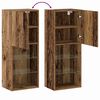 vidaXL Tv-meubelset Oud Hout 40,5 x 30 x 102 cm Bewerkt hout