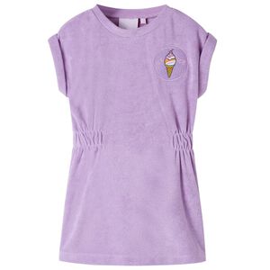 Kinderjurk 128 lila
