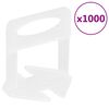 vidaXL Nivelleerklemmen voor tegels 1000 st 1,5 mm