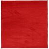 vidaXL Vloerkleed OVIEDO laagpolig 120x120 cm rood
