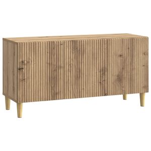 vidaXL TV-kast 99 x 34,5 x 50 cm Artisanaal eiken Bewerkt hout