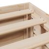 vidaXL Bedframe zonder matras met lades massief grenenhout 160x200 cm