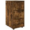 vidaXL Opbergkast Gerookt eiken 40 x 48 x 81 cm Bewerkt hout