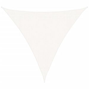 vidaXL Zonnezeil 160 g/m&sup2; 3x3x3 m HDPE wit