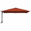 vidaXL Tuinparasol Terracotta 248,5 x 247,5 x 160 cm