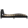 vidaXL Bedframe "Dover" kunstleer zwart 120x200 cm