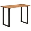 vidaXL Eettafel 110x50x76 cm massief acaciahout