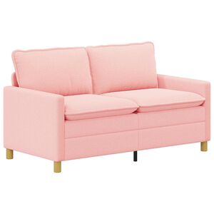 vidaXL Bank Roze 156 x 81 x 87,5 cm Stof