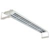 vidaXL Aquariumlamp LED IP67 80-90 cm aluminium