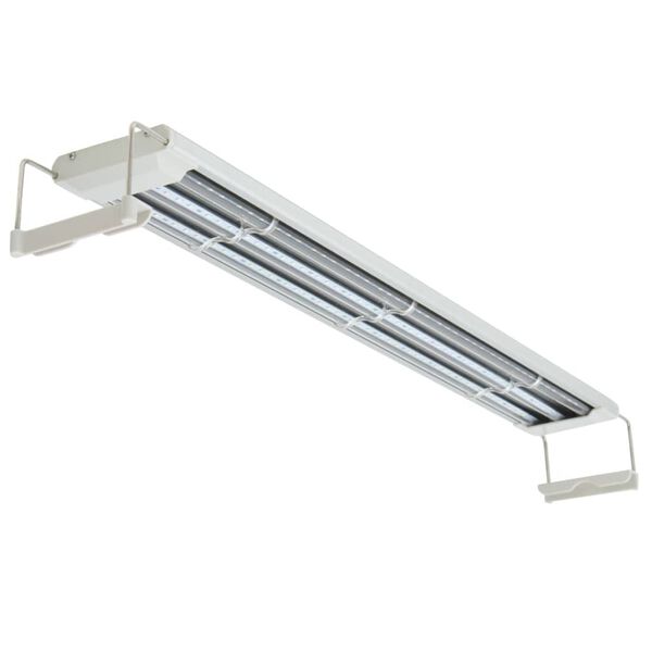 vidaXL Aquariumlamp LED IP67 80-90 cm aluminium