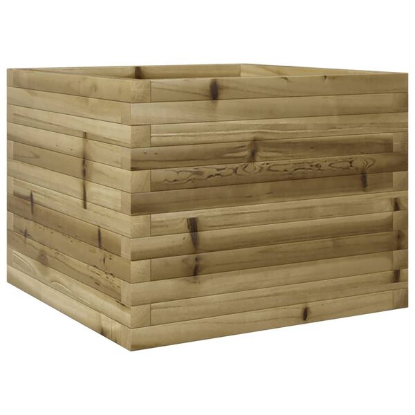 vidaXL Plantenbak 60x60x45,5 cm ge&iuml;mpregneerd grenenhout