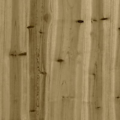 vidaXL Tuinbank verlengbaar geïmpregneerd grenenhout
