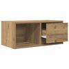 vidaXL TV-meubel 60x31x25,5 cm bewerkt hout artisanaal eikenkleur