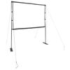 vidaXL Projectiescherm met standaards 100 inch 4:3