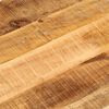 vidaXL Tafelblad ovaal 110x50x2,5 cm massief ruw mangohout