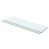 vidaXL Schappen 2 st 60x12 cm glas transparant