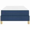 vidaXL Boxspringbed met matras Blauw 80 x 200 cm Stof