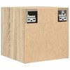 vidaXL Tv-wandmeubelen 4 st 30,5x30x30 cm sonoma eikenkleurig