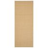 vidaXL Vloerkleed 100x250 cm natuurlijk sisal
