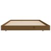 vidaXL Bedframe 90x190 cm massief grenenhout honingbruin