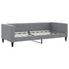 vidaXL Slaapbank 90x190 cm stof lichtgrijs