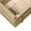 vidaXL Plantenbak 110x40x26,5 cm ge&iuml;mpregneerd grenenhout