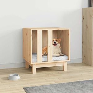 vidaXL Hondenhok 50x40x52 cm massief grenenhout