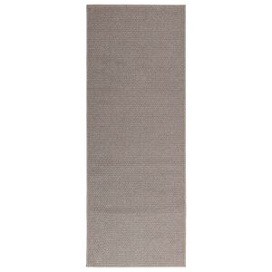 vidaXL Binnen kleed LUGO Cr&egrave;me en Taupe 80 x 150 cm Polyester