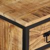 vidaXL Tv-meubel 90x35x40 cm massief ruw mangohout