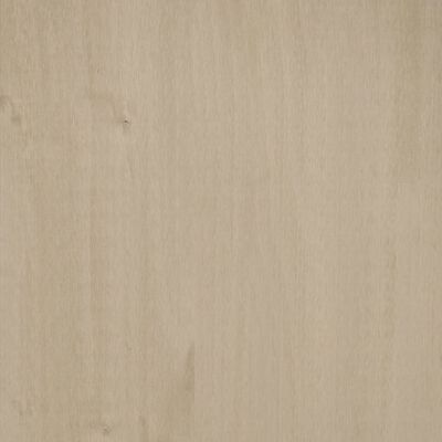 vidaXL Schoenenkast HAMAR 59,5x35x117 cm grenenhout honingbruin