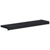 vidaXL Raamsokkel Anthraciet met Houtnerf 80 x 20 x 4,5 cm PVC