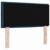 vidaXL Hoofdbord Blauw 80 cm Stof
