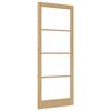 vidaXL Binnendeur ORKDAL Bruin 93 x 232 cm