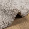 vidaXL Vloerkleed PAMPLONA shaggy hoogpolig modern &Oslash; 240 cm beige