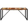 vidaXL Eettafel 175x90x76 cm massief gerecycled hout