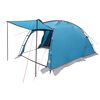 vidaXL Tunneltent Blauw 361 x 235 x 147 cm