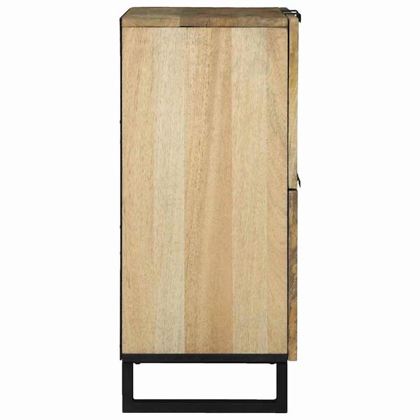 vidaXL Dressoir Bruin 60 x 33 x 75 cm massief mangohout