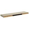 vidaXL Wandschappen zwevend 4 st 90x23,5x3,8 cm MDF eikenkleurig