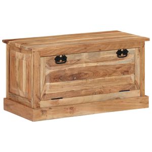 vidaXL Schoenenopbergbank 85x40x45 cm massief acaciahout