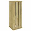 vidaXL Plantkisten Bruin 33 x 33 x 85 cm Ge&iuml;mpregneerd grenenhout