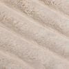 vidaXL Gooi Deken Beige 240 x 220 cm Fleece