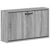 vidaXL Wandgemonteerde Schoenkast HAARLEM 71 x 17 x 43 cm Bewerkt hout
