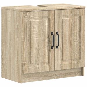 vidaXL Badkamer wastafelkast UTRECHT Sonoma Eiken 59,5 x 31,5 x 59 cm