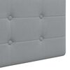 vidaXL Hangend Hoofdeinde Wandgemonteerd Stof